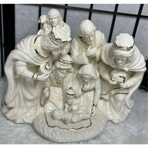Home Accents Wishes and Wonders Ceramic Nativity Scene